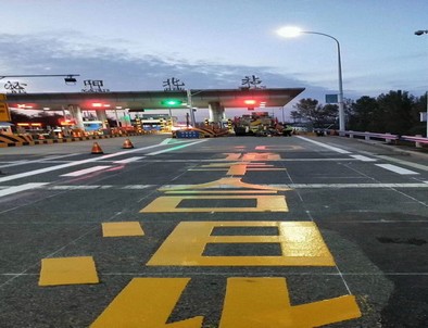 贵阳贵阳高速道路划线施工
